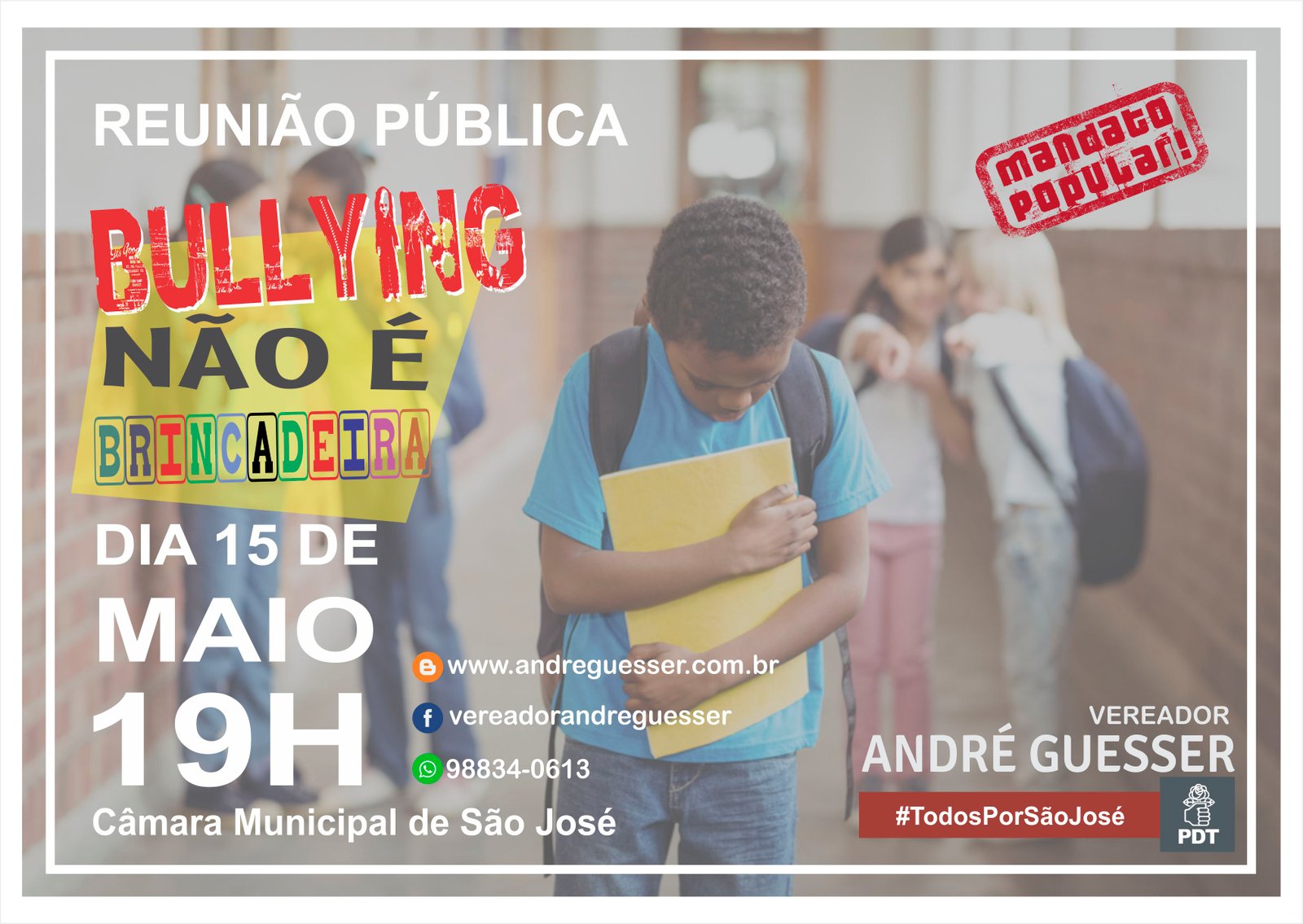 Câmara realiza capacitação sobre bullying para educadores e