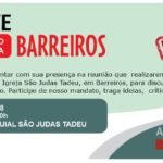 CONVITE – REUNIÃO COMUNITÁRIA EM BARREIROS
